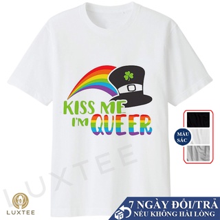 Áo thun tay lỡ lgbt nam nữ trẻ trung, áo phông lgbt đường phố đủ màu đen, trắng, xám,xanh v43