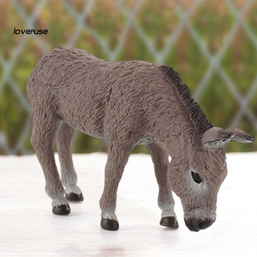 Mô Hình Chú Lừa / Lừa Nhồi Bông Ngộ Nghĩnh Đáng Yêu