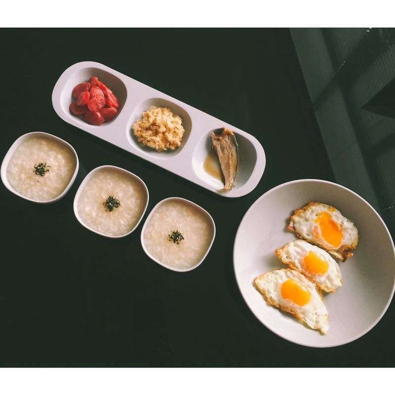 Khay bát thìa dĩa ăn dặm sợi tre cho bé phong cách Hàn Quốc