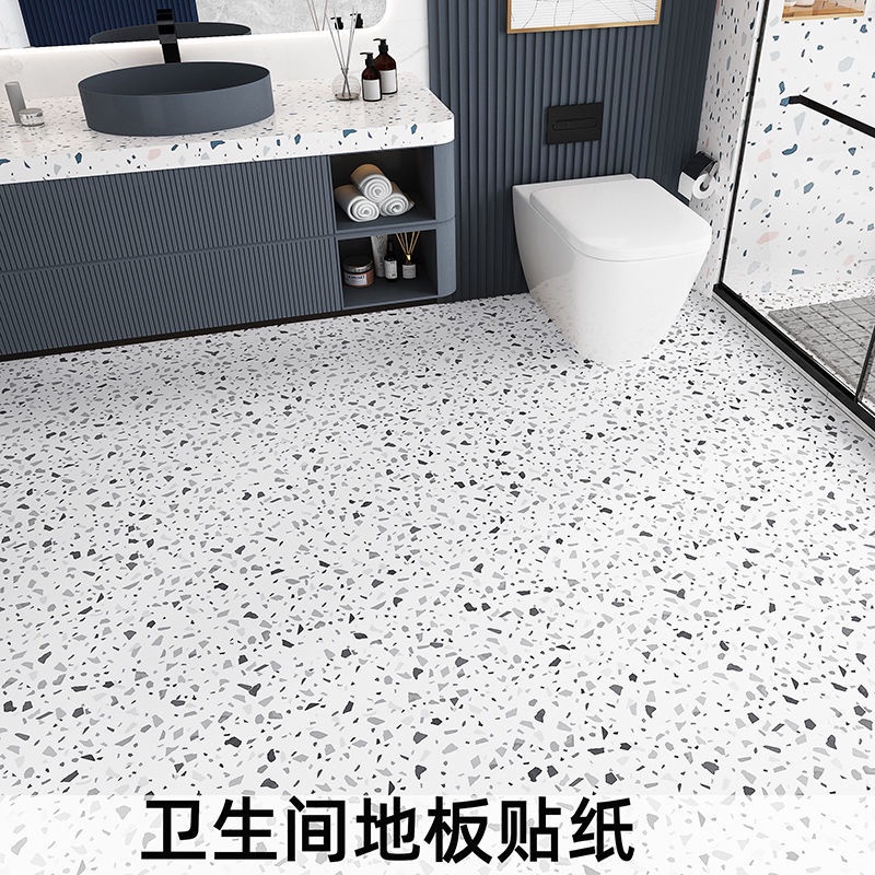 Miếng Dán Sàn Nhà Tự Dính Chống Nước Chống Trượt Chống Dầu Cho Nhà Bếp Nhà Tắm