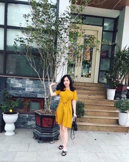 VÁY BUỘC EO HÀNG VNXK