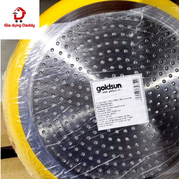 Chảo chống dính sâu lòng Goldsun GPA1203-26IH, Đường kính 26 cm Sử dụng bếp từ bếp hồng ngoại, Bảo hành 12 tháng