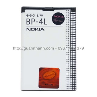 Pin nokia 6650, n97, e52, e63, e61i, e71, e72, e90 bp-4l dung lượng cao 2500mah zin cty