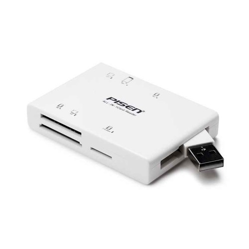 Đầu đọc thẻ nhớ PISEN 2.0 6 khe cắm thẻ - BH 1 năm | Pisen TS - E070-16TH