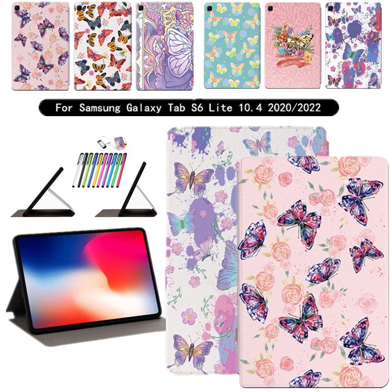 Ốp Máy Tính Bảng Da Lật Cho Samsung Galaxy Tab S6 Lite 10.4 SM-P610 SM-P615 / Tab S6 Lite 10.4 2022 SM-P613 SM-P619
