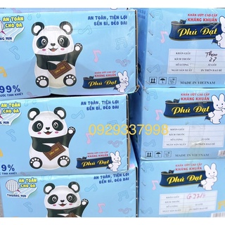 KHĂN ƯỚT GẤU PHÚ ĐẠT 120 tờ