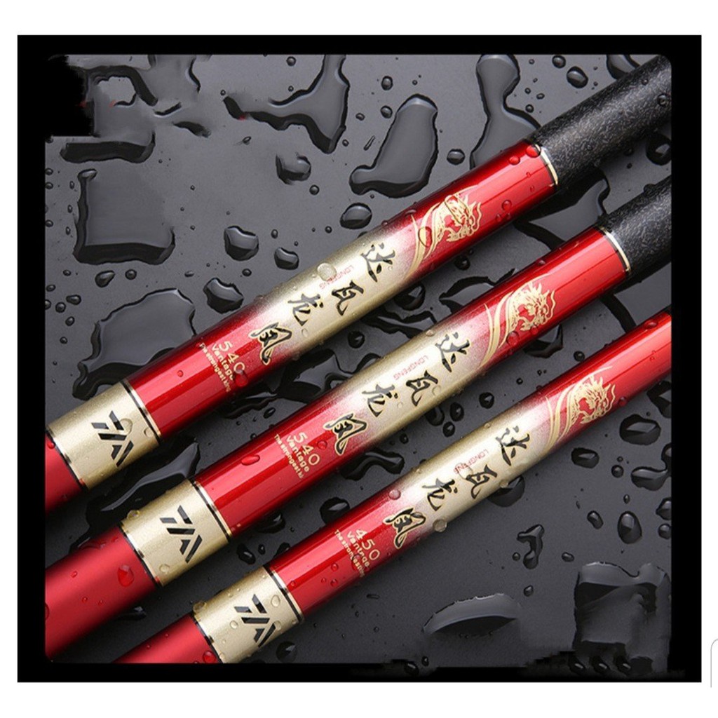 Cần Câu Tay_ Cần Câu Đài Daiwa Long Phụng 6H(TẶNG NGỌN PHỤ)