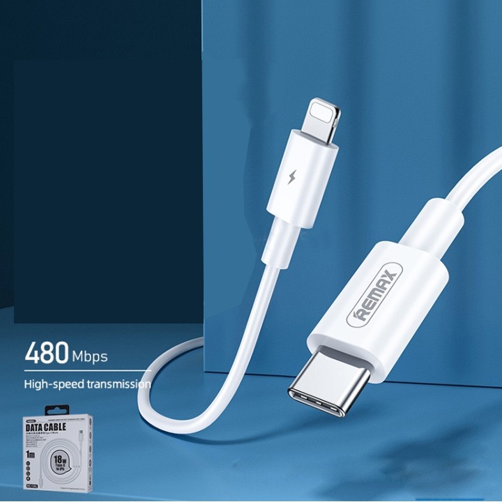 BỘ SẠC NHANH 18W IPhone chính hãng REMAX { SẠC CỰC NHANH } USB-C CÔNG NGHỆ PD - Memotop