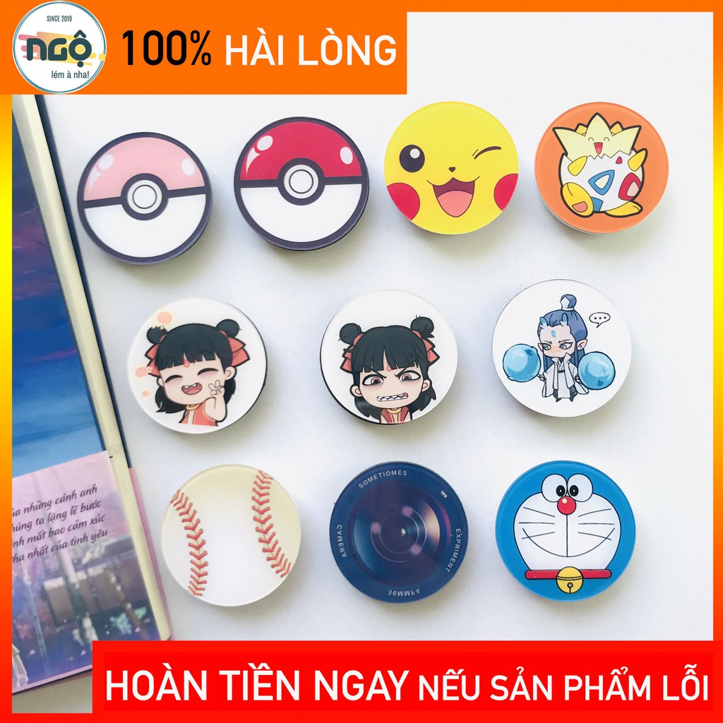 [ĐƯỢC CHỌN MẪU] Giá đỡ điện thoại - Hoạt Hình Tuổi Thơ - 100% Shop tự chụp