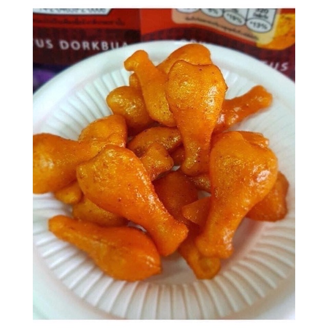 Bimbim đùi gà Thái Lan, snack đùi gà Dorkbua các vị gói 115g HappyHome