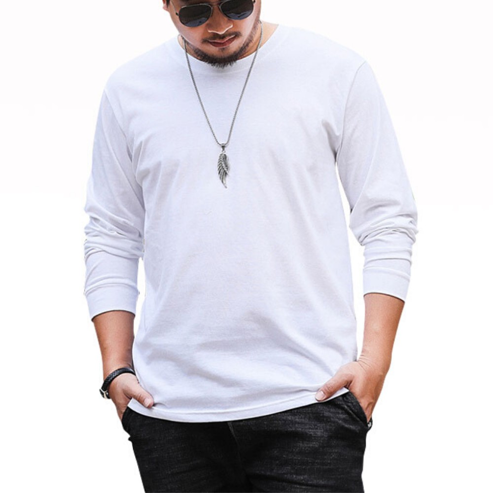Áo thun tay dài nam nữ 🔹FREESHIP🔹 Áo tay dài nam nữ cotton trơn 4 màu | BigBuy360 - bigbuy360.vn