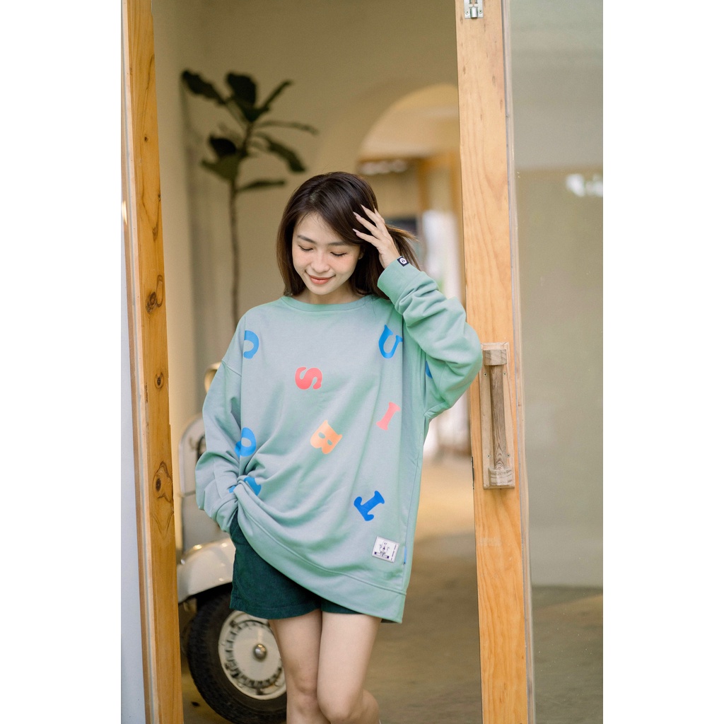 Áo thun tay dài Unisex Local Brand Otis Club - Sweater WORD