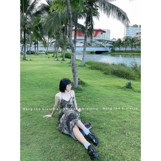 Đầm maxi lụa mango