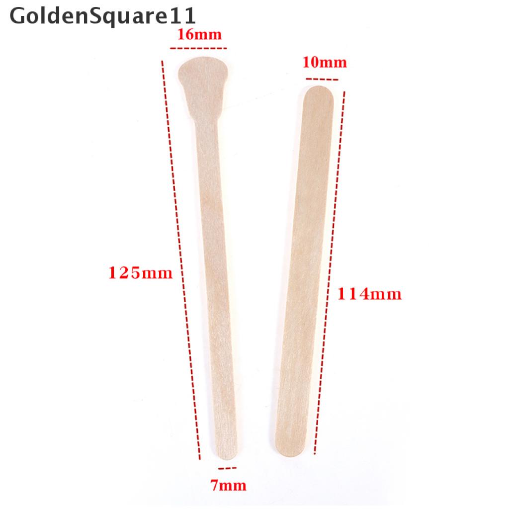 Set 100 Que Gỗ Tẩy Lông / Sáp Tẩy Lông Goldsquare11 Tiện Lợi