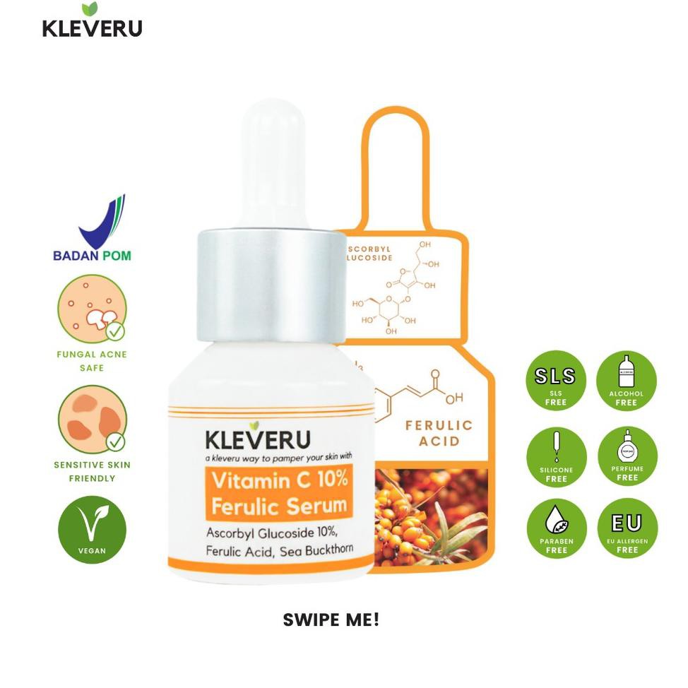 【➽Serum Chứa Vitamin Cleveru 10% Giúp Chăm Sóc Da Hiệu Quả ⚡⚡⚡ | BigBuy360 - bigbuy360.vn