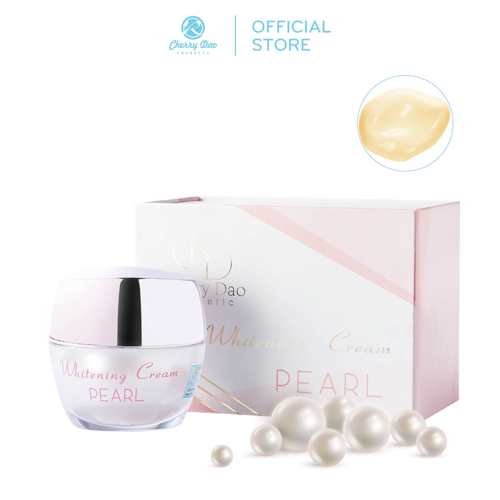 Kem Face Dưỡng Trắng Da Ngọc Trai CRD Cherry Đào Mẫu Tester, kem dưỡng da mặt chính hãng SAVASA KNT02