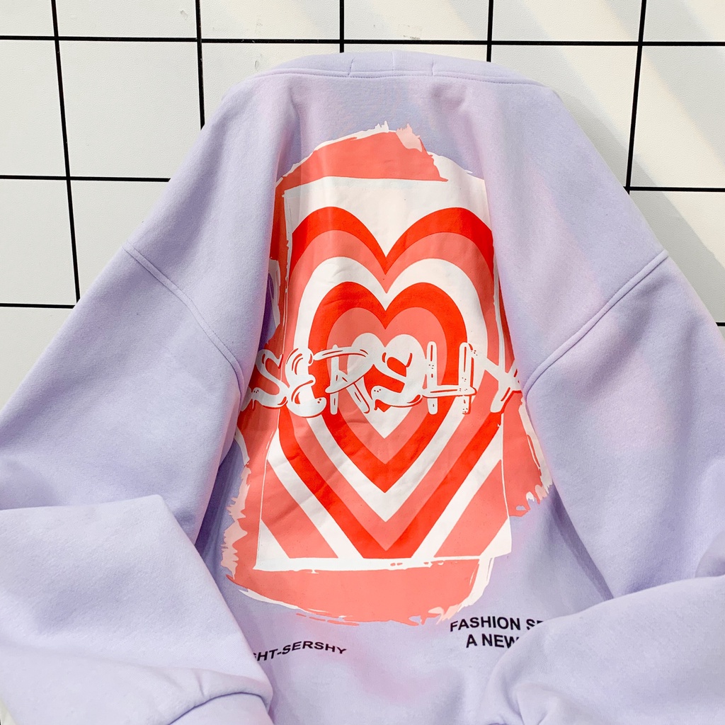 Áo Khoác Hoodie Form Rộng Phối Zip Unisex SISI Vải Nỉ Bông - Tuni Store