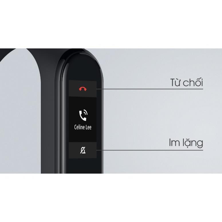 Vòng tay theo dõi sức khoẻ Xiaomi Mi Band 6 Quốc tế Tiếng Việt Mi band 5