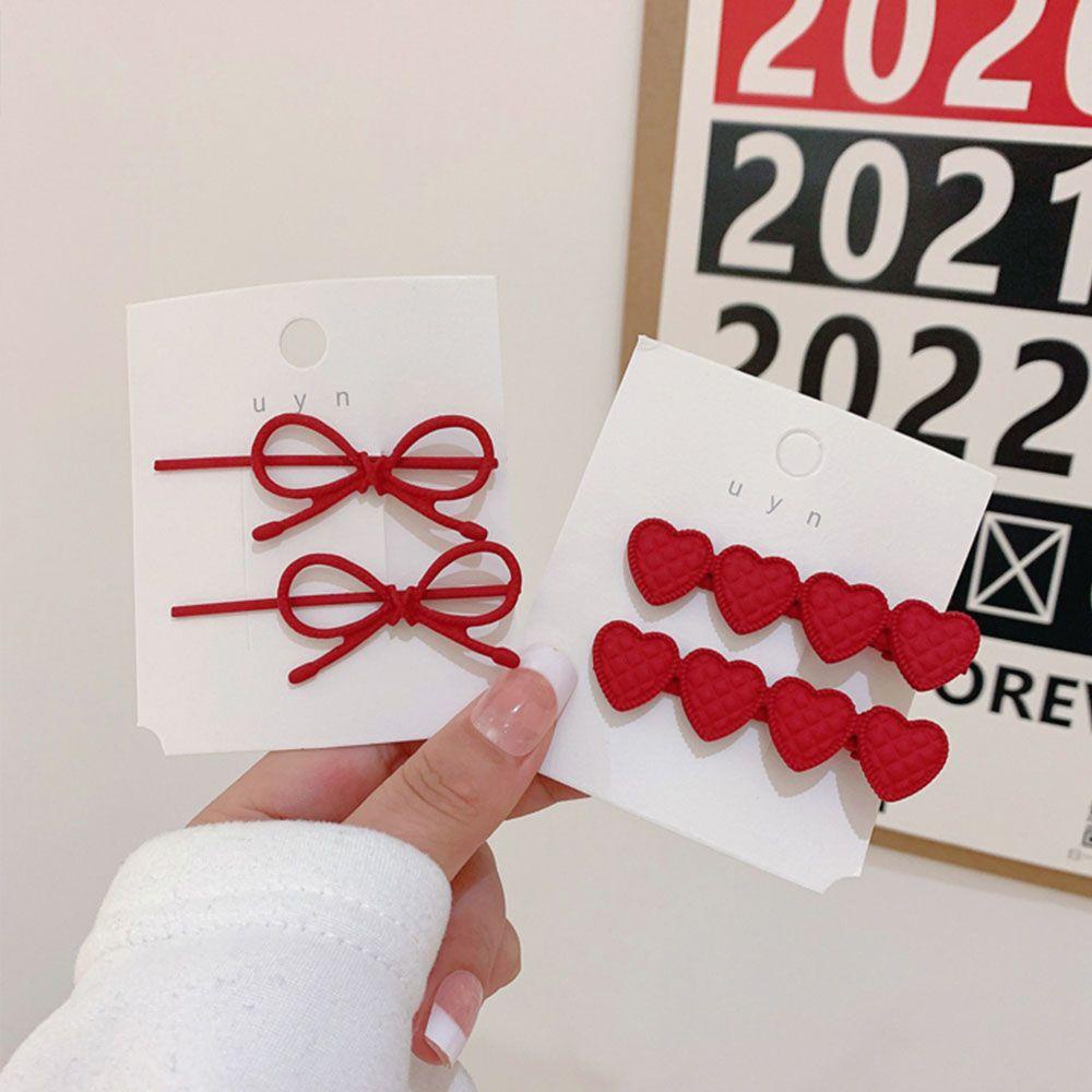 Kẹp Tóc Hình Trái Tim Nhỏ Xinh Xắn Thời Trang VANES1