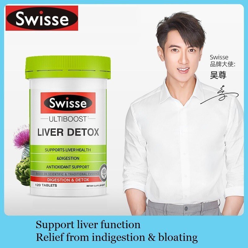 [ Hàng Chuẩn ÚC ] Swisse Ultiboost Liver Detox - Viên uống hỗ trợ thải độc gan 60/120 viên | BigBuy360 - bigbuy360.vn