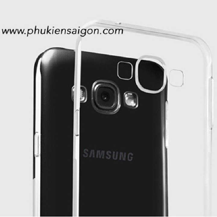 Ốp lưng Galaxy S8 silicon dẻo siêu mỏng trong suốt.