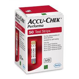 Que đường huyết Accu-Chek Performa (Hộp 50que)