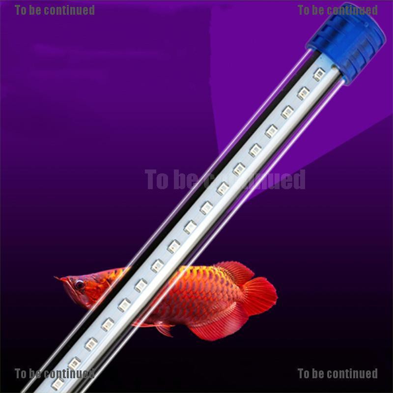 Thanh Đèn Led Rgb Chống Thấm Nước 20-60cm Trang Trí Bể Cá