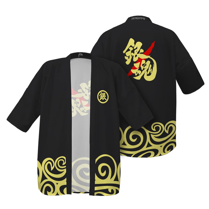 Áo khoác họa tiết Gintoki ❤ Hacojany ❤ Áo khoác phong cách Nhật ❤ Áo khoác form rộng đủ size nam nữ unisex | BigBuy360 - bigbuy360.vn