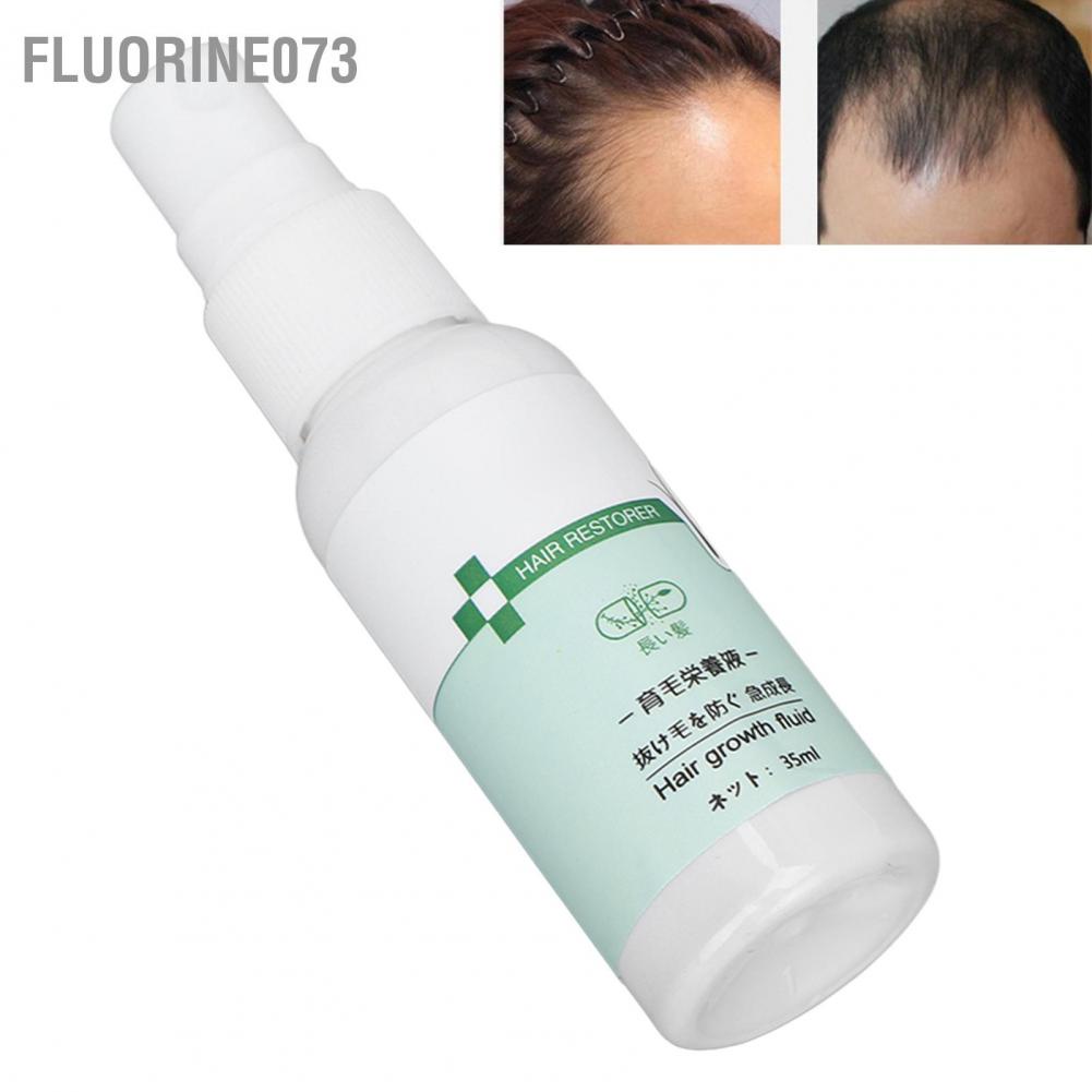 [Hàng mới về] Xịt dưỡng tóc Fluorine073 35ml kết cấu bảo vệ kích thích tăng trưởng tự nhiên cho nam nữ