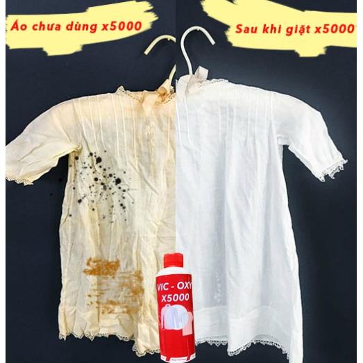 💥Tẩy Là Sạch💥Nước tẩy trắng vết ố, thuốc tẩy mốc quần áo x5000 – 100% Chính Hãng – Không làm mỏng vải quần áo