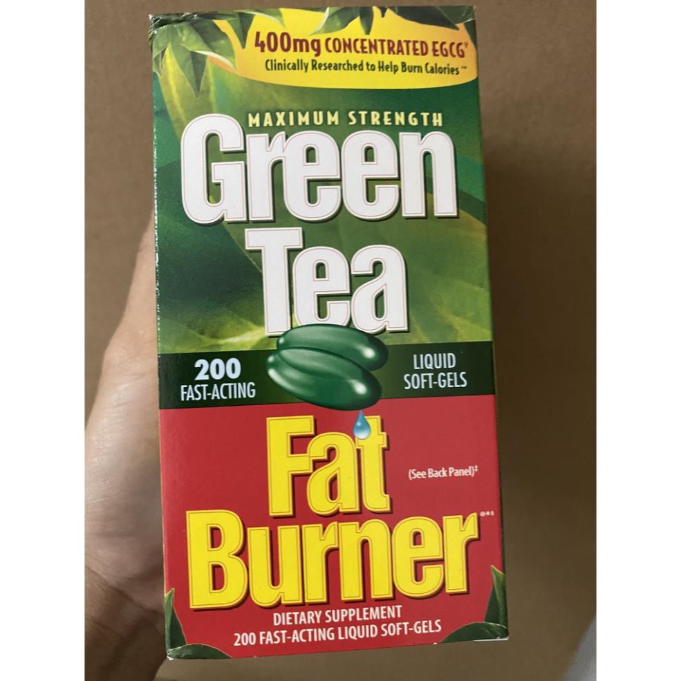 Viên Uống Giảm Cân Trà Xanh Green Tea Fat Burner 200v – Mỹ 08/22 | BigBuy360 - bigbuy360.vn