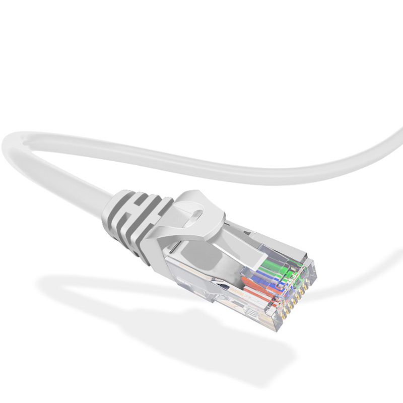 Dây Cáp Mạng Lan Cat6 Rj45 Dài 10m Đến 25m Màu Trắng