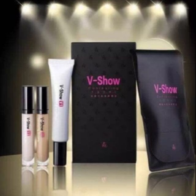 CHỈ CÒN 4 Set V SHOW - siêu phẩm tạo vline. Kit trang điểm 3.1