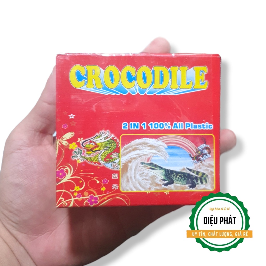 ⚡️ Bài Tứ Sắc Cá Sấu Crocodile VIP Đỏ Đặc Biệt Xoắn 10 Hộp Nhỏ