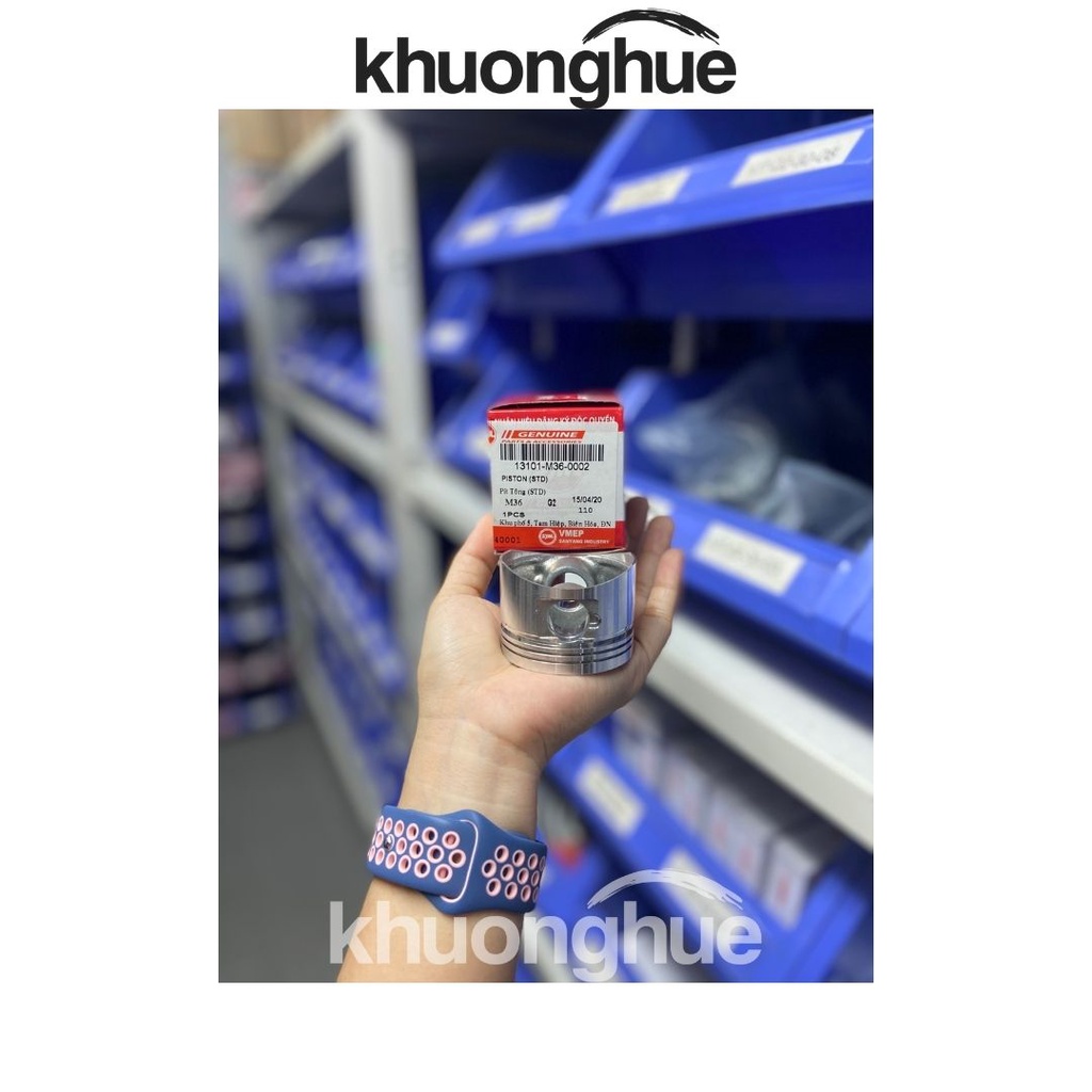 Piston STD Xe Attila Xăng Cơ  - Magic 100cc Chính Hãng SYM