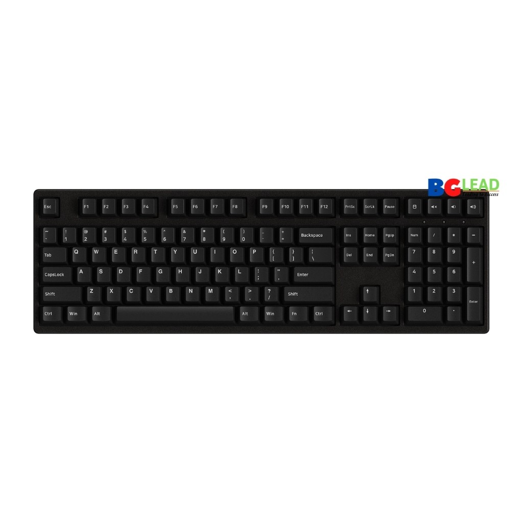 Bàn phím cơ AKKO 3108 v2 DS Black (Gateron switch)