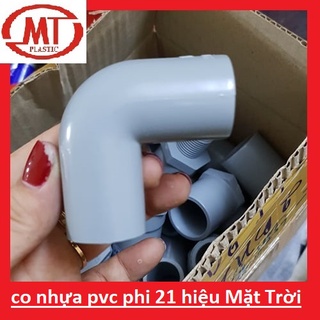 [giá sỉ] Co nối ống nhựa PVC các size 21 Hiệu Mặt Trời