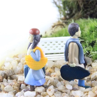 Phụ kiện chậu kiểng(ghế công viên)