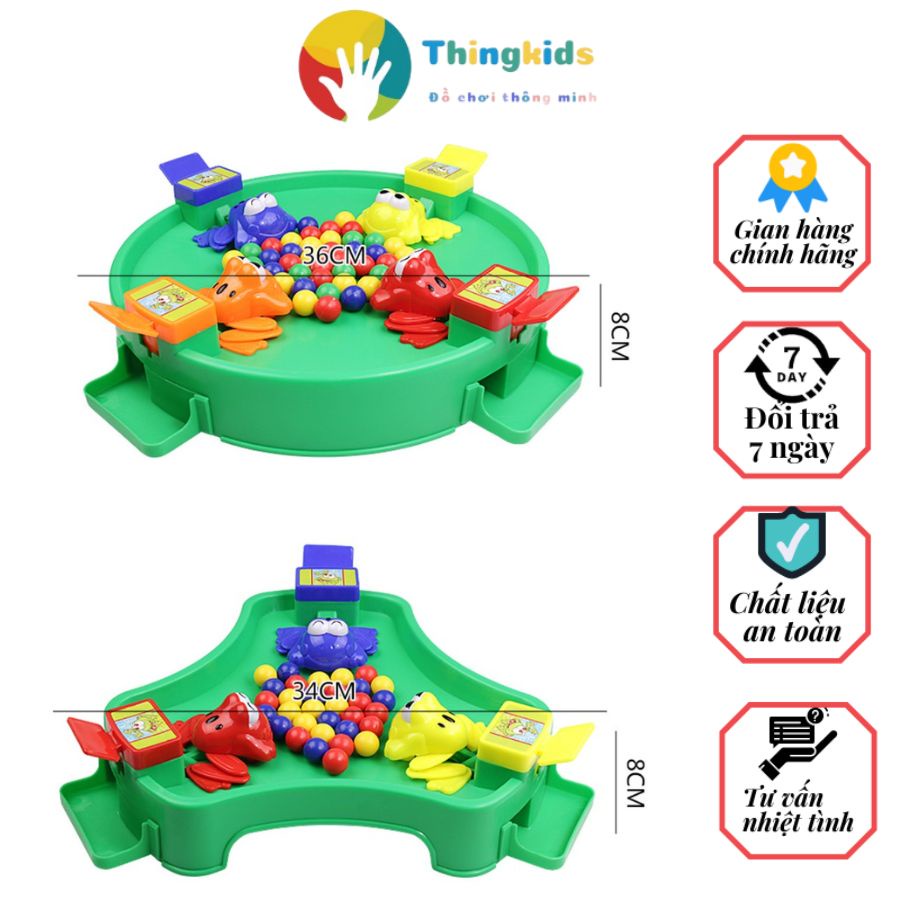 Đồ chơi Ếch ăn bi, Trò chơ gia đình - Thingkids