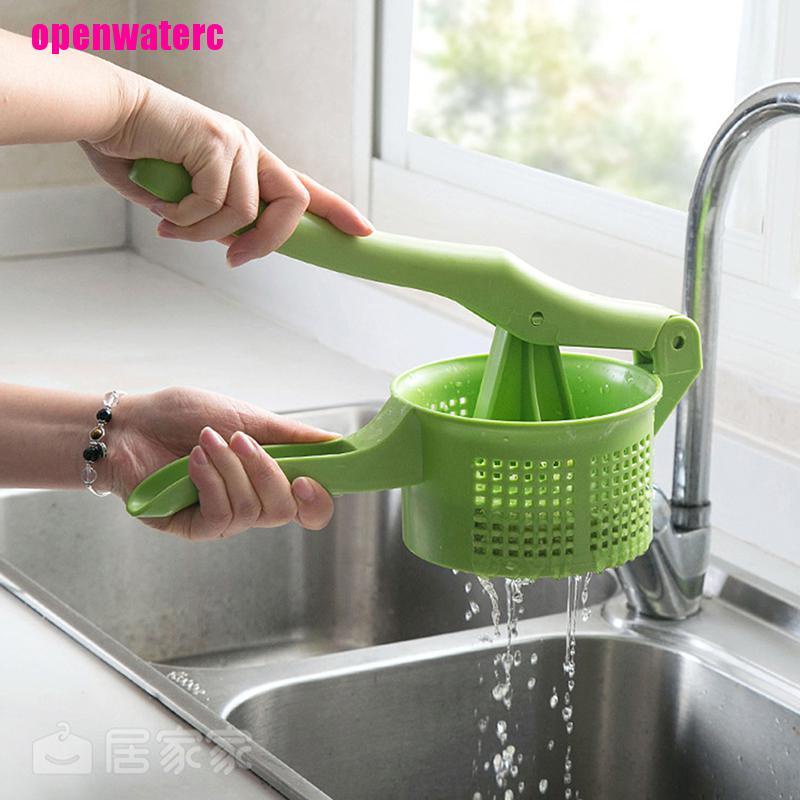 Dụng Cụ Ép Nước Sủi Cảo / Rau Củ Dạng Nhấn Tiện Dụng Cho Gia Đình