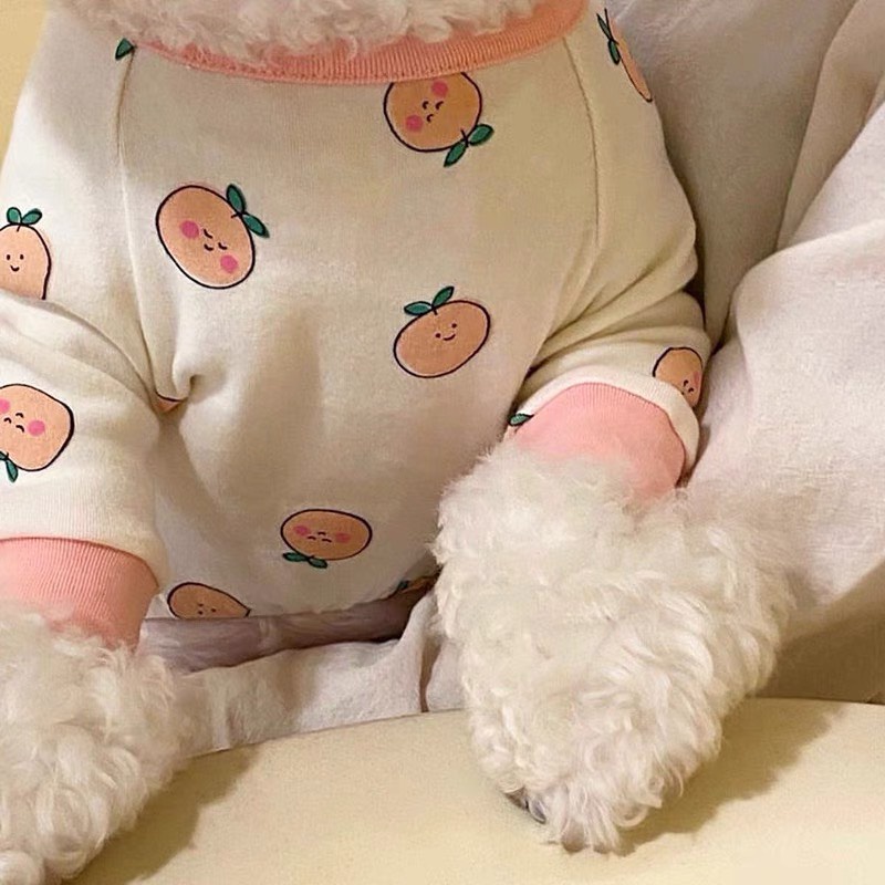 jumsuit ( áo liền chân) bé đào cho chó mèo