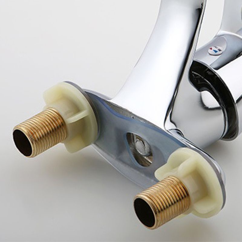 Vòi Nước Nóng Lạnh Hai Lỗ Tiện Dụng Cho Bồn Rửa Nhà Bếp / Phòng Tắm