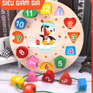Bộ combo 6 món đồ chơi bằng gỗ cho bé
