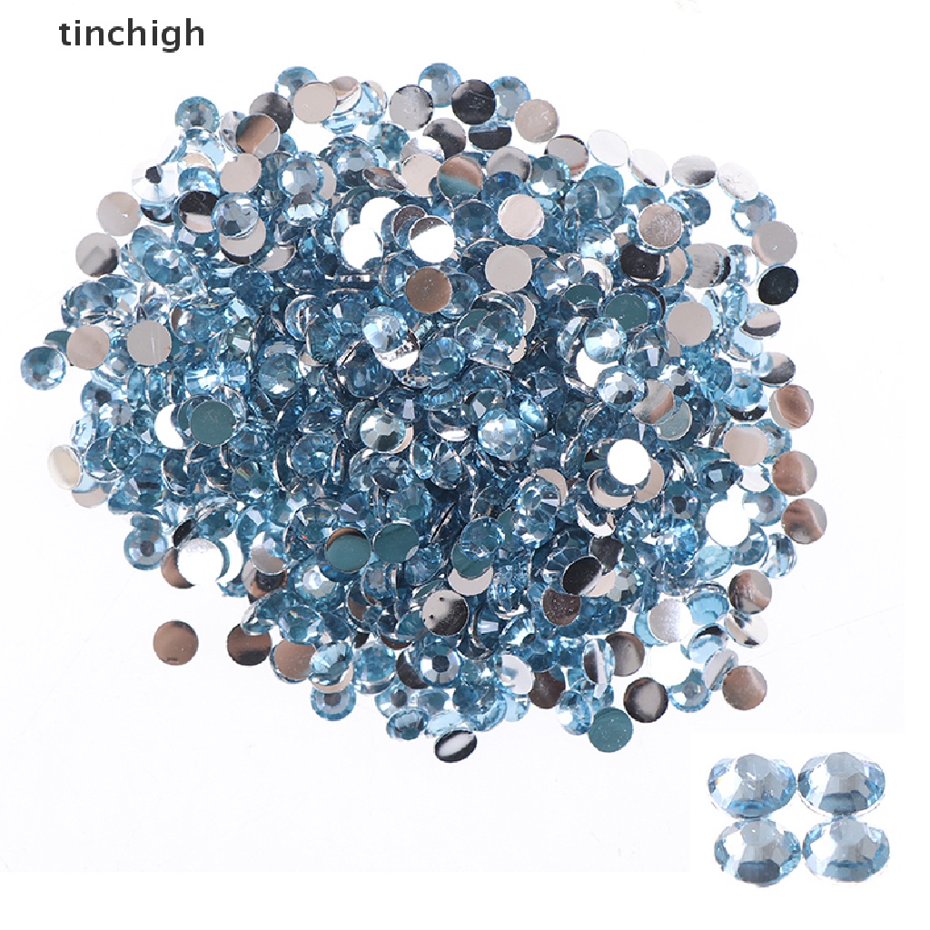 Set 1000 Hạt Pha Lê Sữa AB 5mm Trang Trí Quần Áo / Móng Nghệ Thuật