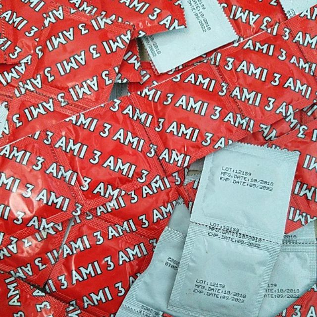 (Siêu rẻ) Bao cao su 3 AMI