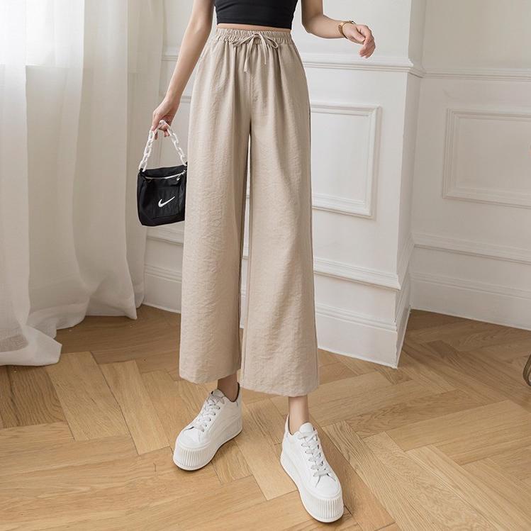 ⚡️ Sale Sốc ⚡QUẦN BOM PHỐI NƠ PHONG CÁCH CHẤT ĐŨI CỰC MÁT - mẫu dài ống rộng  hot trend