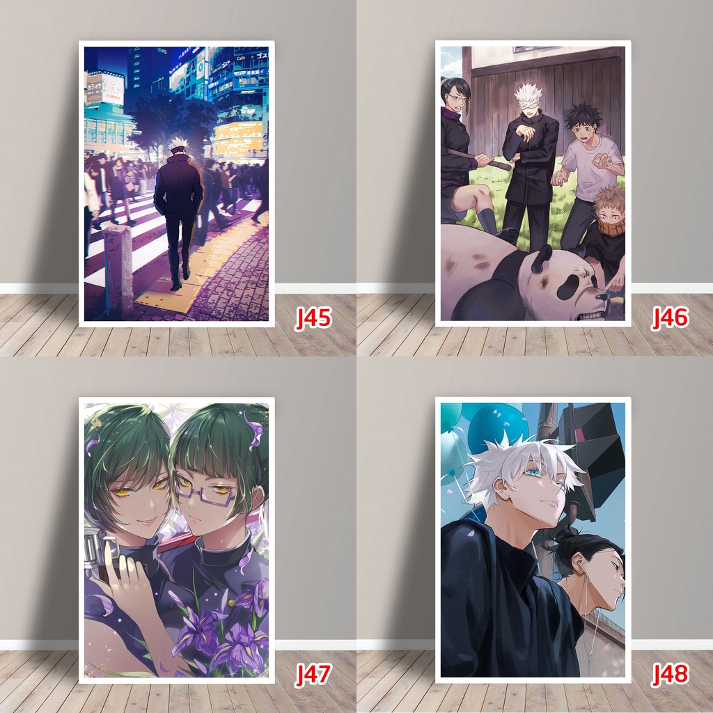 Tấm Postcard Cao Cấp Anime Jujutsu Kaisen