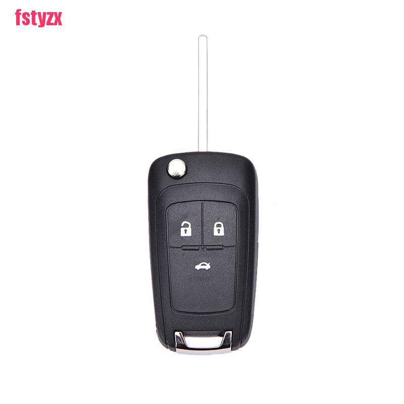 Vỏ chìa khóa điều khiển từ xa 3 nút bấm cho xe chevrolet cruze