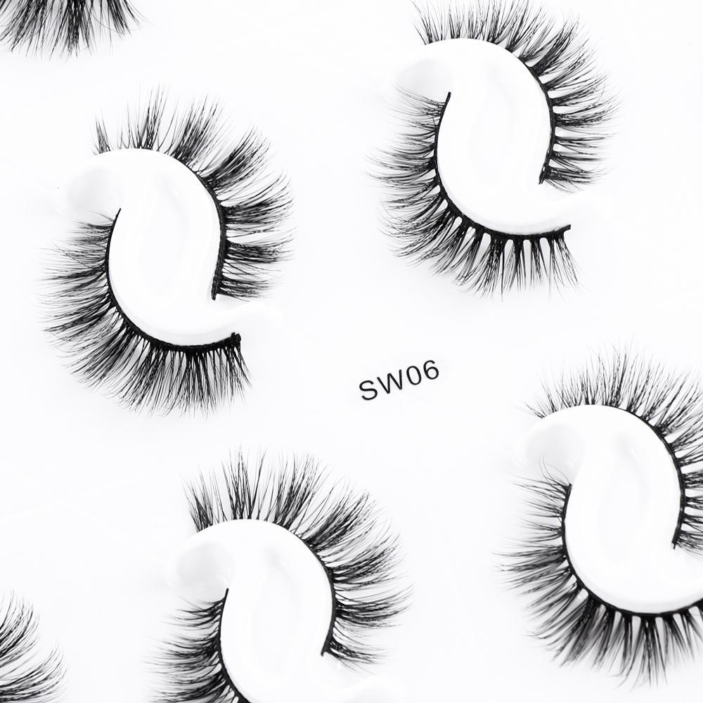 Bộ 20 Cặp Lông Mi Giả SKONHED Nhiều Phong Cách Khác Nhau