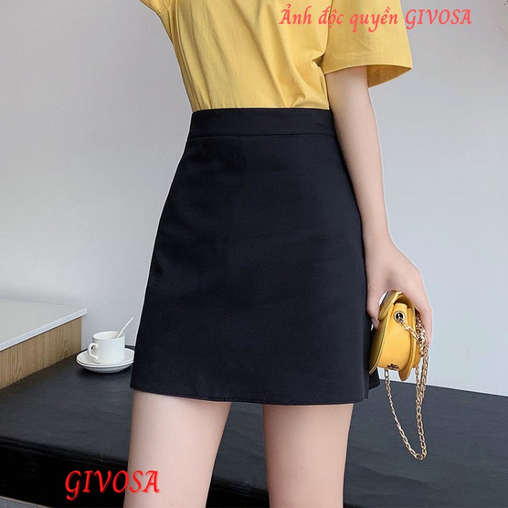 Chân váy Goness chữ a dáng ngắn có quần trong, nhiều màu, chất vải vintex cao cấp | BigBuy360 - bigbuy360.vn